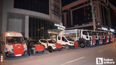 Kahramankazan Belediyesi araç filosuna 10 yeni araç ekledi