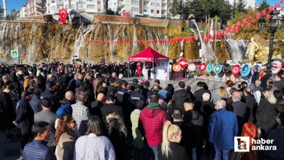 Atatürk, vefatının 87. yılında Keçiören'de anıldı