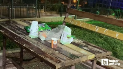 Pursaklar Belediye Başkanı Çetin'den parklara çöp atanlara tepki!