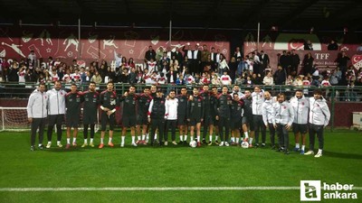 A Milli Takım ilk çalışmasını gerçekleştirdi