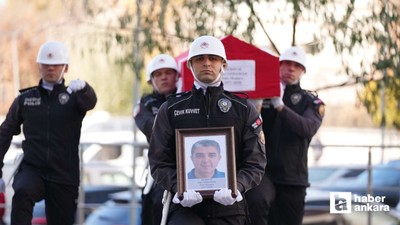 Ankara'da görevli polis memuru kalp krizi nedeniyle vefat etti