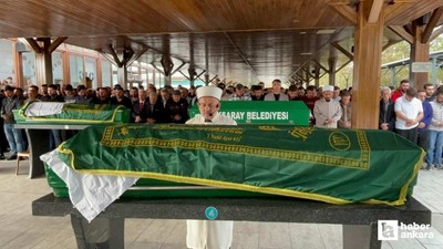 Ankara'da trafik kazasında hayatını kaybeden 3 kişi Aksaray'da defnedildiler