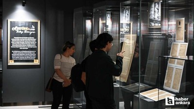 Atatürk'ün Kitap Dünyası sergisi başkentte açıldı