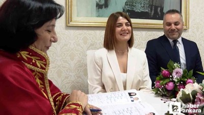 Başkentli çift nikahını 11.11 tarihinde kıydırdı
