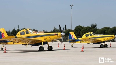 Bakım için Hırvatistan'a giden yangın söndürme uçağıyla irtibat kesildi