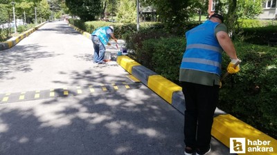 Başkentte denetimli serbestlik hükümlülerinden okullarda temizlik çalışması