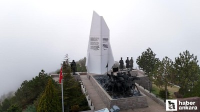 Polatlı'daki Duatepe Anıtı, soğuk havaya rağmen ziyaret ediliyor!