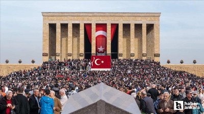 10 Kasım'da Anıtkabir'deki ziyaretçi rekoru Yandex Maps verilerine yansıdı