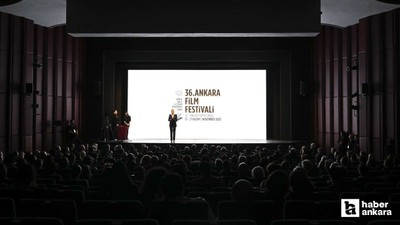 36. Ankara Uluslararası Film Festivali açılış töreni yapıldı