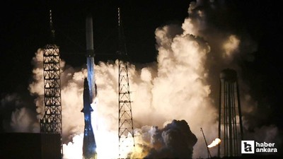 ABD'de New Glenn roketi Mars görevi için uzaya fırlarıldı