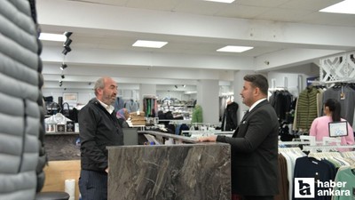 Kahramankazan Belediye Başkanı Çırpanoğlu'ndan esnaflara ziyaret