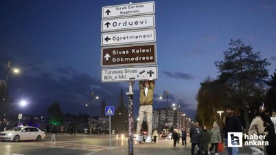 Ankara'da başlayan tabela akımı Sivas'a sıçradı!