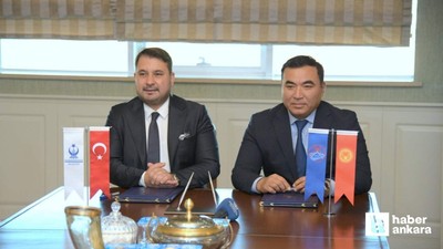 Kahramankazan ile Kırgızistan Narın Belediyesi kardeş oldu!