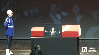 Muazzez Abacı, AKM'de düzenlenen törenle Ankara'ya uğurlandı