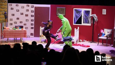 Tembel Ayşe müzikali Keçiören'de yoğun ilgi gördü