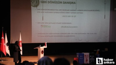 Keçiören Belediyesi 'Çevre ve Sıfır Atık Semineri' düzenledi