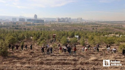 ÖSYM, 51’inci yılını AOÇ'ye fidan dikimi ile kutladı
