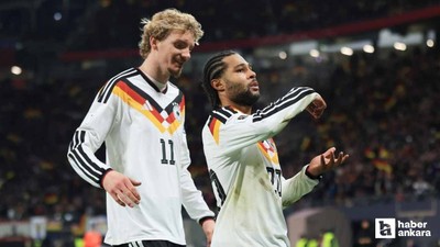 Slovakya'yı 6-0 mağlup eden Almanya Dünya Kupası vizesini kaptı