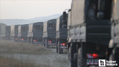 Düşen askeri kargo uçağı özel ekip tarafından tırlarla Türkiye'ye getirildi