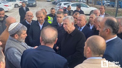 Mansur Yavaş, Hacı Bayram bölgesindeki esnafın sorunlarını dinledi