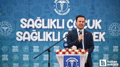 Başkentte 'Sağlıklı Çocuk Sağlıklı Gelecek' programının saha uygulaması yapıldı