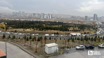 Ovacık Çevre Yolu, İvedik istikametinde zincirleme trafik kazası