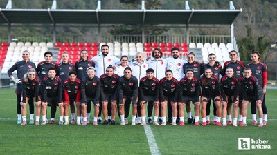 Futbol Kadın A Milli takımımız başladı