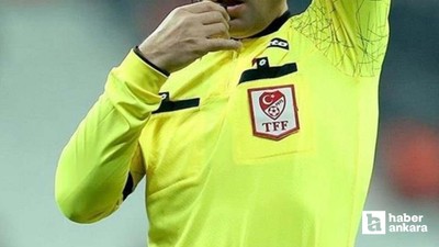 Sincan Belediyesi Ankaraspor-Ankaragücü maçının hakemi belli oldu