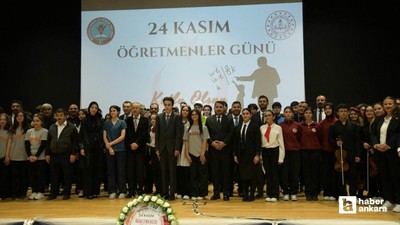 Kahramankazan'da 24 Kasım Öğretmenler Günü'ne özel kutlama!