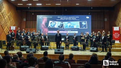 Ankara'da bestekar Selahattin İnal için vefa konseri yapıldı