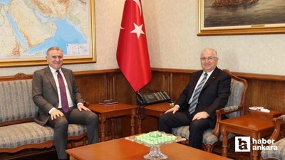 Bakan Güler ile Bakan Bak Ankara'da bir araya geldi