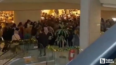 Ankara'da Black Friday yoğunluğu: AVM'de izdiham yaşandı!