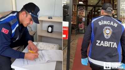 Sincan Belediyesi zabıta ekipleri gıda işletmelerini denetledi