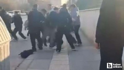 Sincan'da akran zorbalığı tekmeli kavgaya dönüştü!