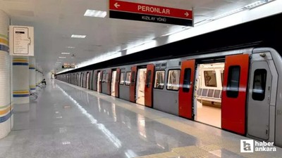 Ankara'da metroda yolcuyu yaralayan özel güvenlik görevlisi tutuklandı