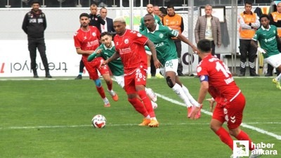 Ankara Keçiörengücü evinde Iğdır FK'ya 2-1 mağlup oldu