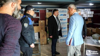 Şaşmaz Oto Sanayi Bölgesi'nde denetim yapıldı