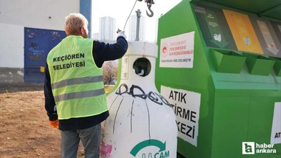 Keçiören Belediyesi'nden geri dönüşüme büyük katkı