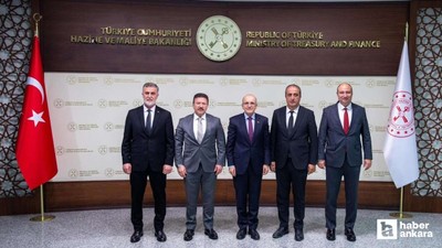 Mehmet Yiğiner şoför esnafının taleplerini Bakan Mehmet Şimşek'e iletti