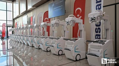 ASELSAN'dan Sağlık Bakanlığı'na yapay zeka destekli mobil dijital röntgen cihazları