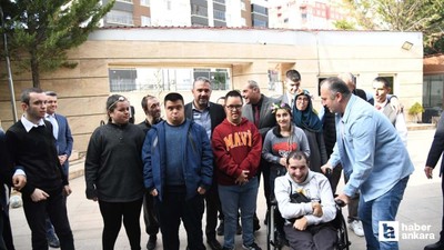 Pursaklar Belediyesi Engelsiz Yaşam Merkezi'nde özel etkinlik yapıldı