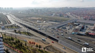 Ankara Büyükşehir Belediyesi'nden yeni kavşak projesi