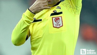 Gençlerbirliği - Fatih Karagümrük maçının hakemi açıklandı