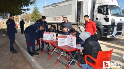 Kahramankazan’daki kan bağışı kampanyasında 56 ünite kan toplandı