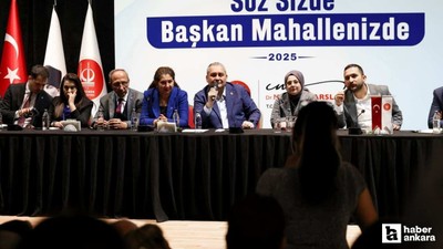 Keçiören'de mahalle buluşmaları Güçlükaya Mahallesi ile devam etti
