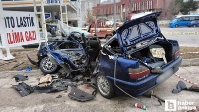 Mamak 19 Mayıs Bulvarı'nda trafik kazasında 1 kişi hayatını kaybetti!