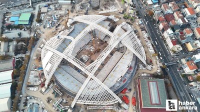 Yapımı devam eden 19 Mayıs Stadyumu'nun son hali görüntülendi!