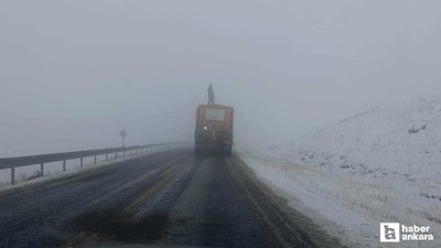 Yoğun sis nedeniyle Ankara - Kars uçak seferleri iptal edildi!