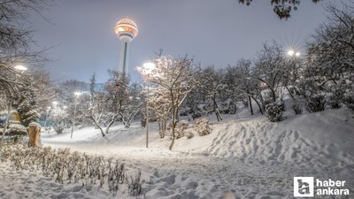 Meteoroloji Ankara'ya kar yağışı için yeni tarihi duyurdu