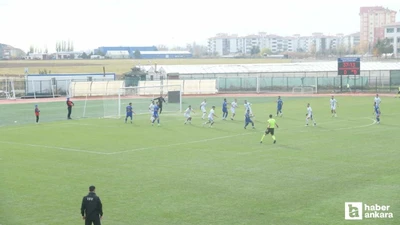 Kahramankazan Belediyespor evinde hem puan hem liderliği kaybetti